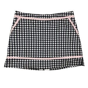Lady Hagen Houndstooth Golf Skort  Size 14  Blue & Pink Activewear Pickleball